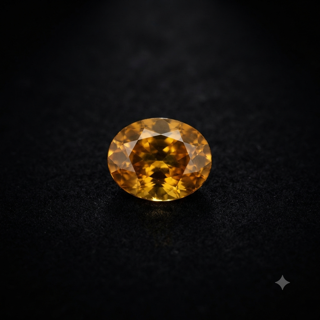 Hessonite Gomed gemstone