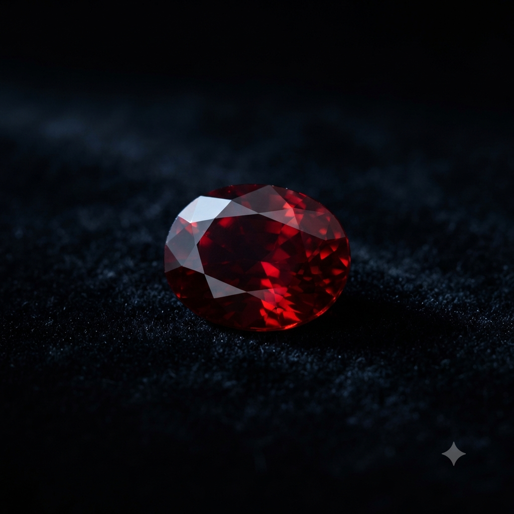 Ruby gemstone