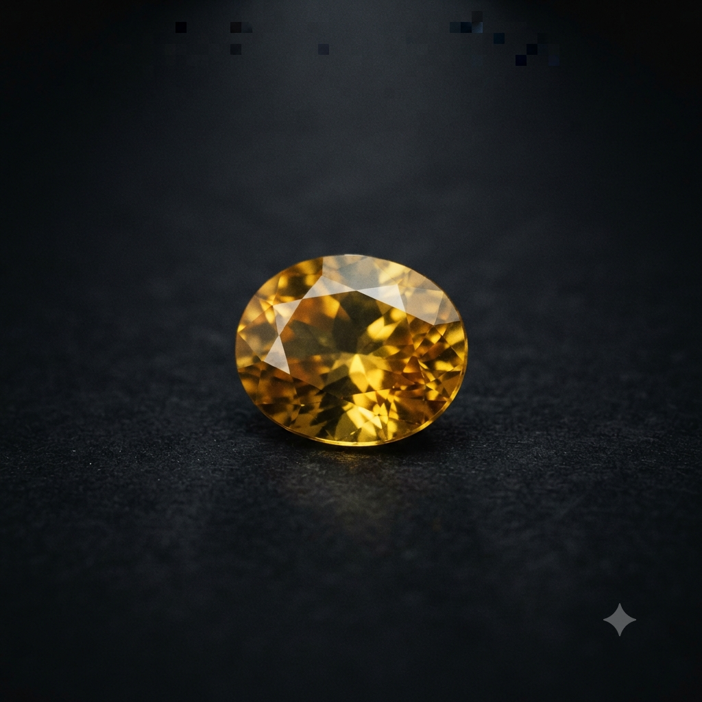 Yellow Sapphire gemstone